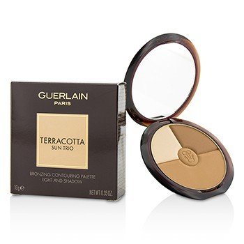 Terracotta Sun Trio Bronzing Contouring Palette - Natural