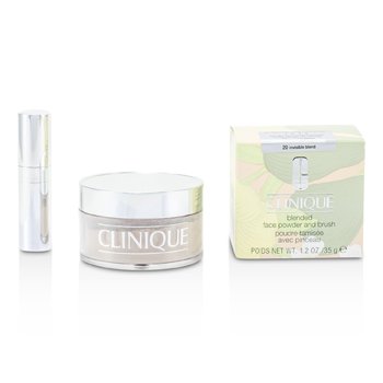 Blended Face Powder + Brush - No. 20 Invisible Blend