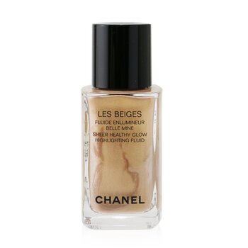 chanel les beiges sheer healthy glow highlighting fluid