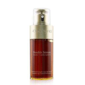 Clarins Double Serum (Hydric + Lipidic System) Complete Age Control Concentrate (Deluxe Edition)