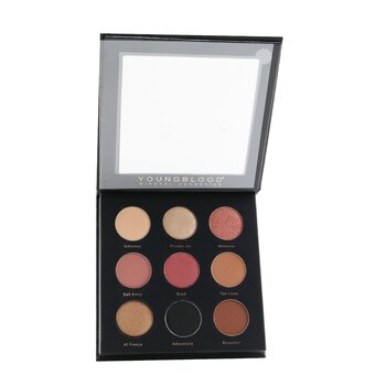 Weekender Palette (9x Eyeshadow, 4x Blush/Highlight)