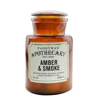 Apothecary Candle - Amber & Smoke