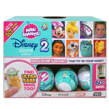 5 Surprise Disney Store Mini Brands S2 1pc