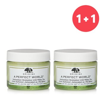 Origins 【1+1 Set】A Perfect World Antioxidant Moisturizer With White Tea