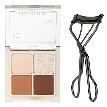 Shiseido Maquillage Edge Free Eyelash Curler 1pc X Dasique Shadow Palette - # Under Eye Maker 7G